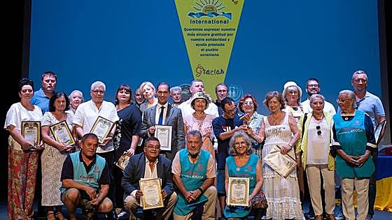 Expat charity in Benalmádena recognised by Ukrainian goverment