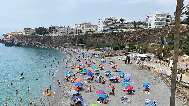 Bather dies on a beach popular with holidaymakers in Nerja