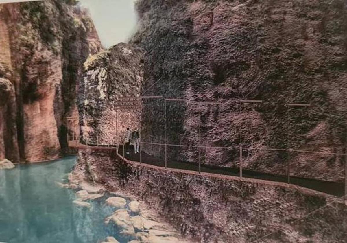 New tourist attraction at foot of Ronda gorge moves one step closer to completion