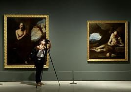 Two oil paintings by José de Ribera.