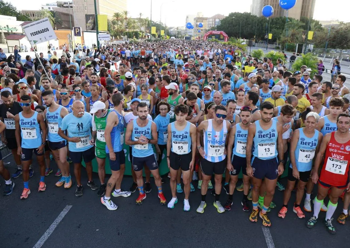 Imagen secundaria 1 - In pictures... the Malaga city run, a race for everyone