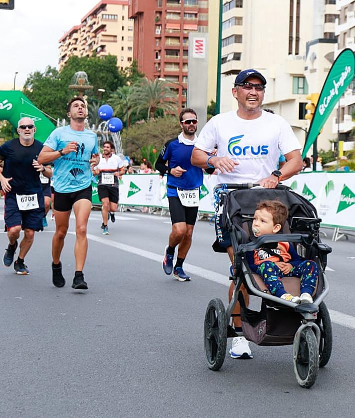 Imagen secundaria 2 - In pictures... the Malaga city run, a race for everyone