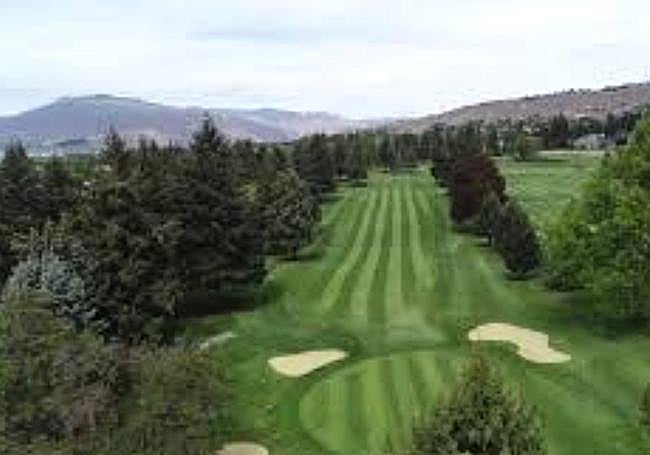 Golf course, Malaga, Washington.