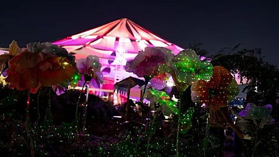 Fairies and magical trees light up Plaza Mayor retail park in Malaga