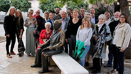 Costa Press Club members take tour around Picasso birthplace museum exhibition