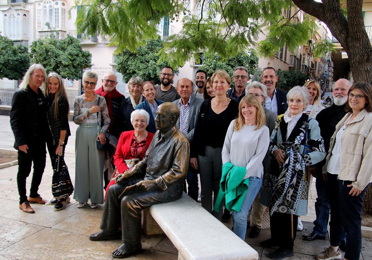 Costa Press Club members take tour around Picasso birthplace museum exhibition