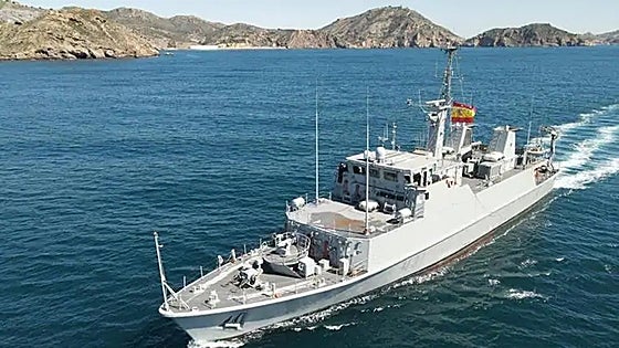 Two Spanish navy minehunters to dock in Malaga and open their decks to the public