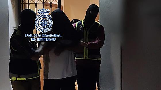 Watch as fugitive arrested on Costa del Sol with alleged links to man involved in deadly jihadist attack in Belgium