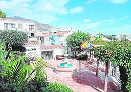 View of the Puebla Blanca development shortly after it was completed in 1973.