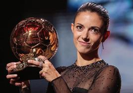 Best in the world: Spain's Aitana Bonmatí wins top Ballon d'Or football award