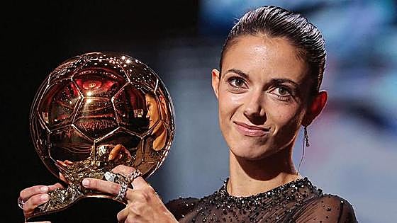 Best in the world: Spain's Aitana Bonmatí wins top Ballon d'Or football award