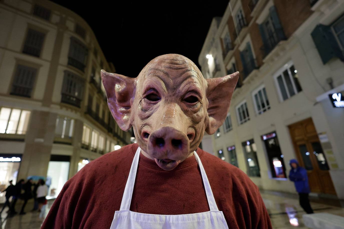 Zombies, witches and skeletons stroll the streets of Malaga for Halloween... in pictures