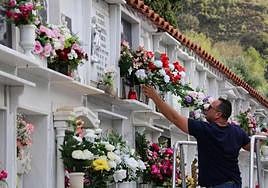 File image of Día de Todos los Santos in Jimera de Líbar in Malaga province.