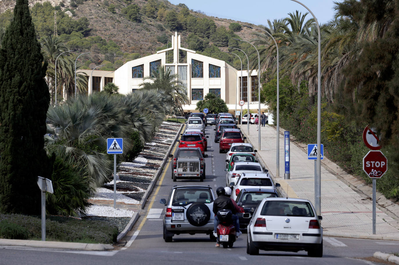 In pictures... people in Malaga pay their respects on All Saints' Day in the province's cemeteries