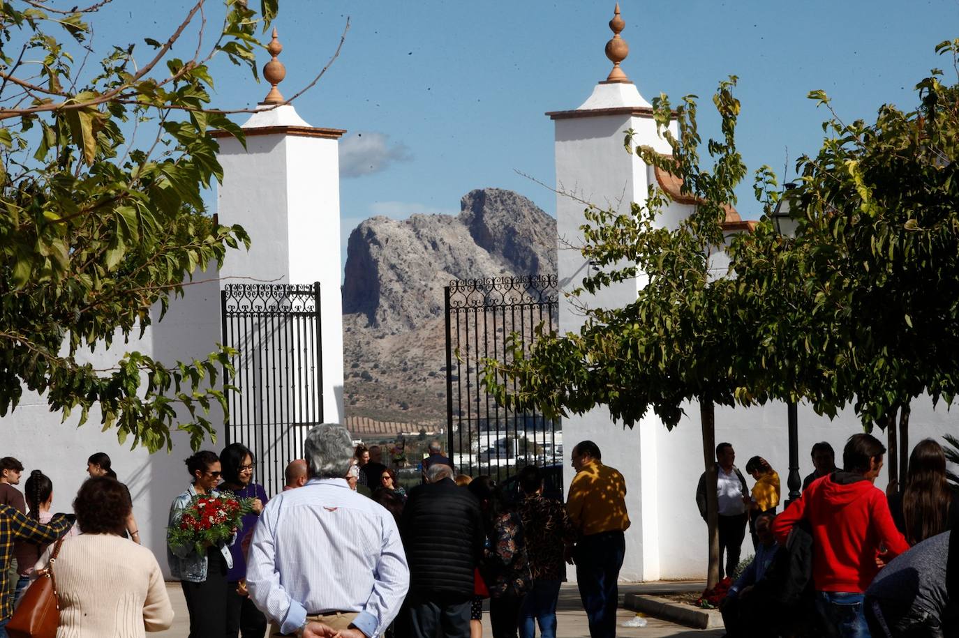 In pictures... people in Malaga pay their respects on All Saints' Day in the province's cemeteries