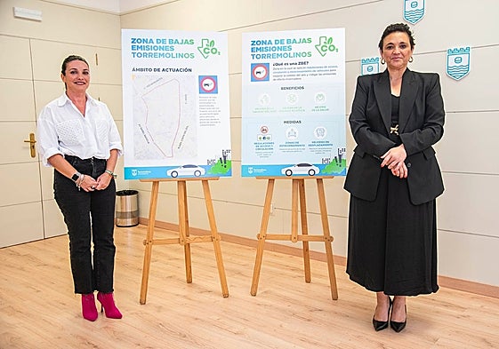 Margarita del Cid announces the low emissions zone.