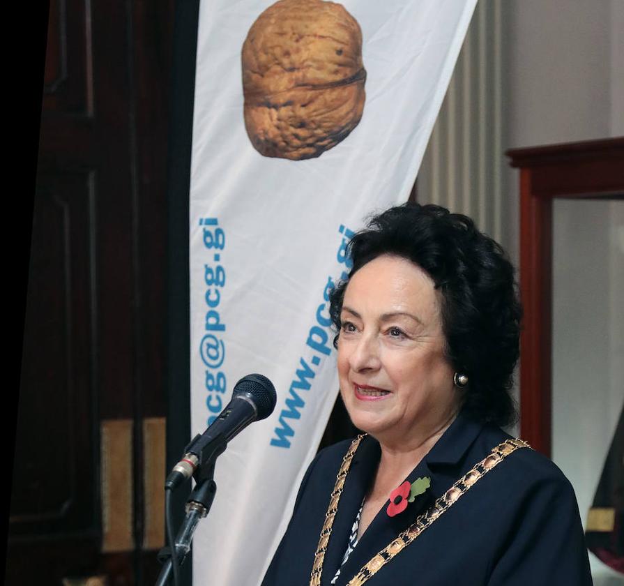 Gibraltar's mayor, Carmen Gomez GMD.