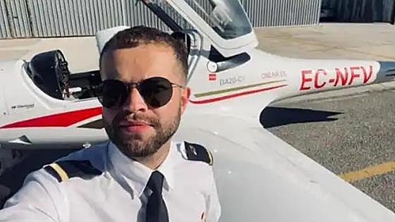 Mother's desperate search for missing wallet of British-born trainee pilot who died in air crash in south of Spain