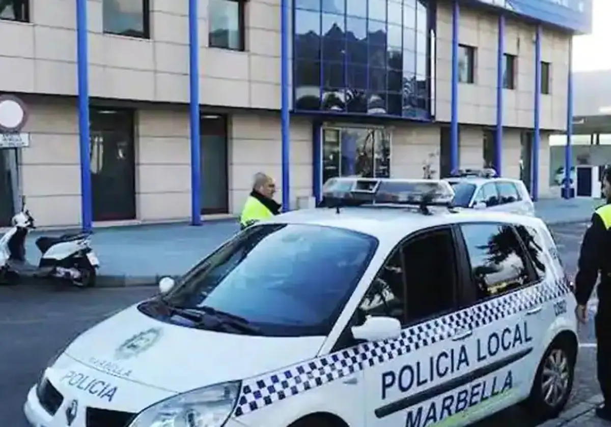 File image of Local Police station in Marbella.
