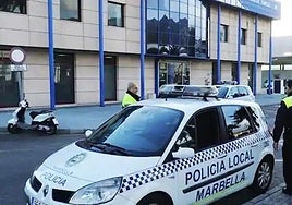 File image of Local Police station in Marbella.