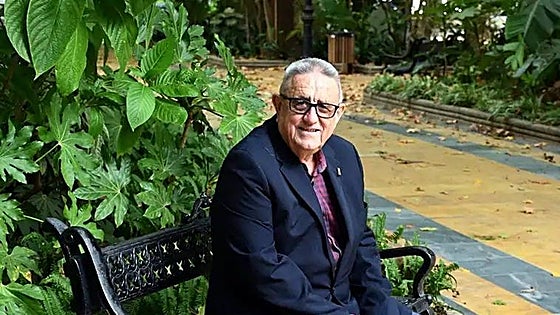 Pedro Guerrero, the hotel bellboy who walked Walt Disney's dog on the Costa