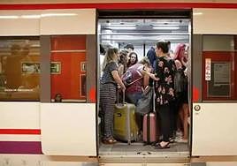 File image of a local Cercanías train service.