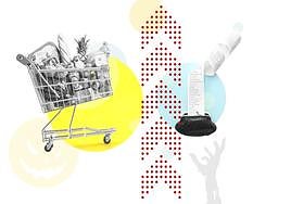 Fright in the supermarket: The prices of food continue to rise