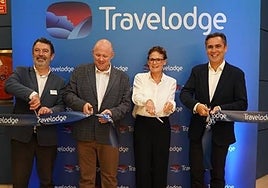 The opening of the sixth Travelodge in Spain, in Coslada (Madrid).