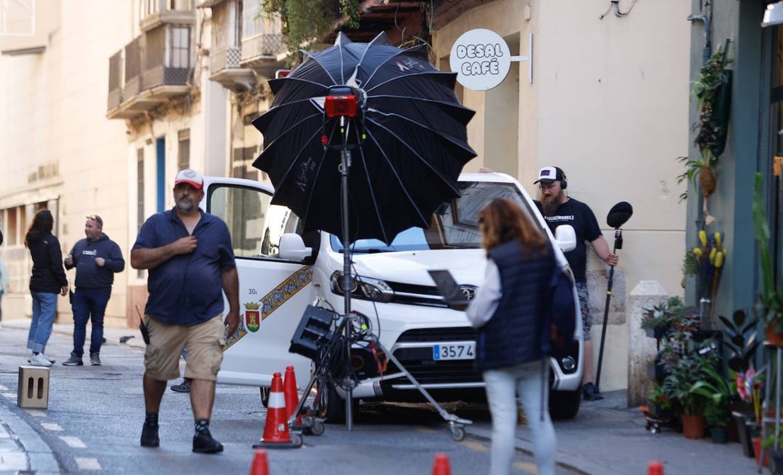 In pictures, Disney+ returns to Malaga to shoot the bullfighting series Maestro