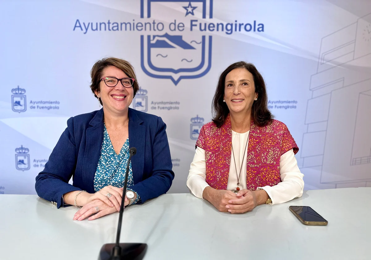 Alicia Macías and councillor Bornao announce the initiative.