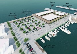 Design of how the new marina will look.