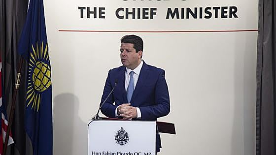 Picardo makes his 'last speech' at a parliament opening