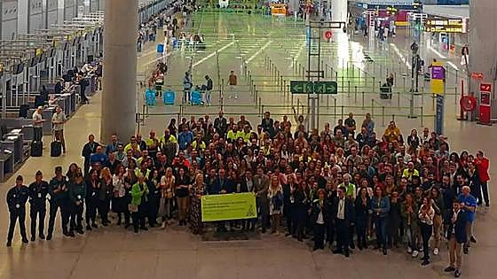 Malaga Airport hits the magic number of 20 million passengers in a year, for first time in its history