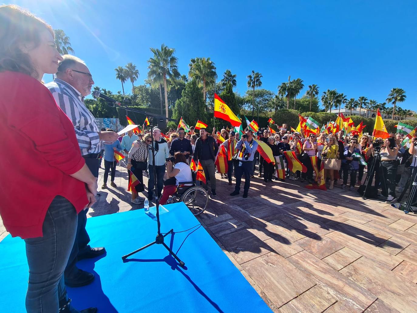 In pictures, more rallies held across Malaga province to protest controversial Catalan amnesty deal