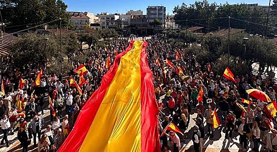 In pictures, more rallies held across Malaga province to protest controversial Catalan amnesty deal
