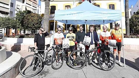 San Pedro Alcántara invites people to get on their bikes