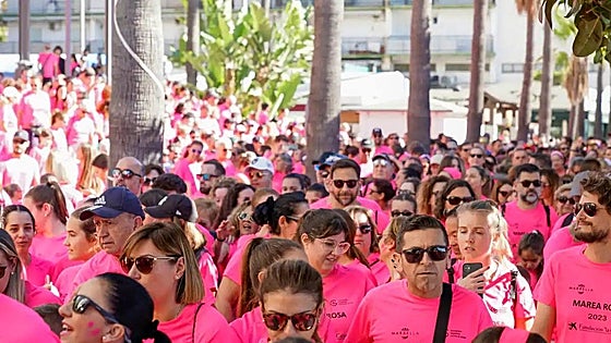 A pink tidal wave of support for Marbella cancer charity