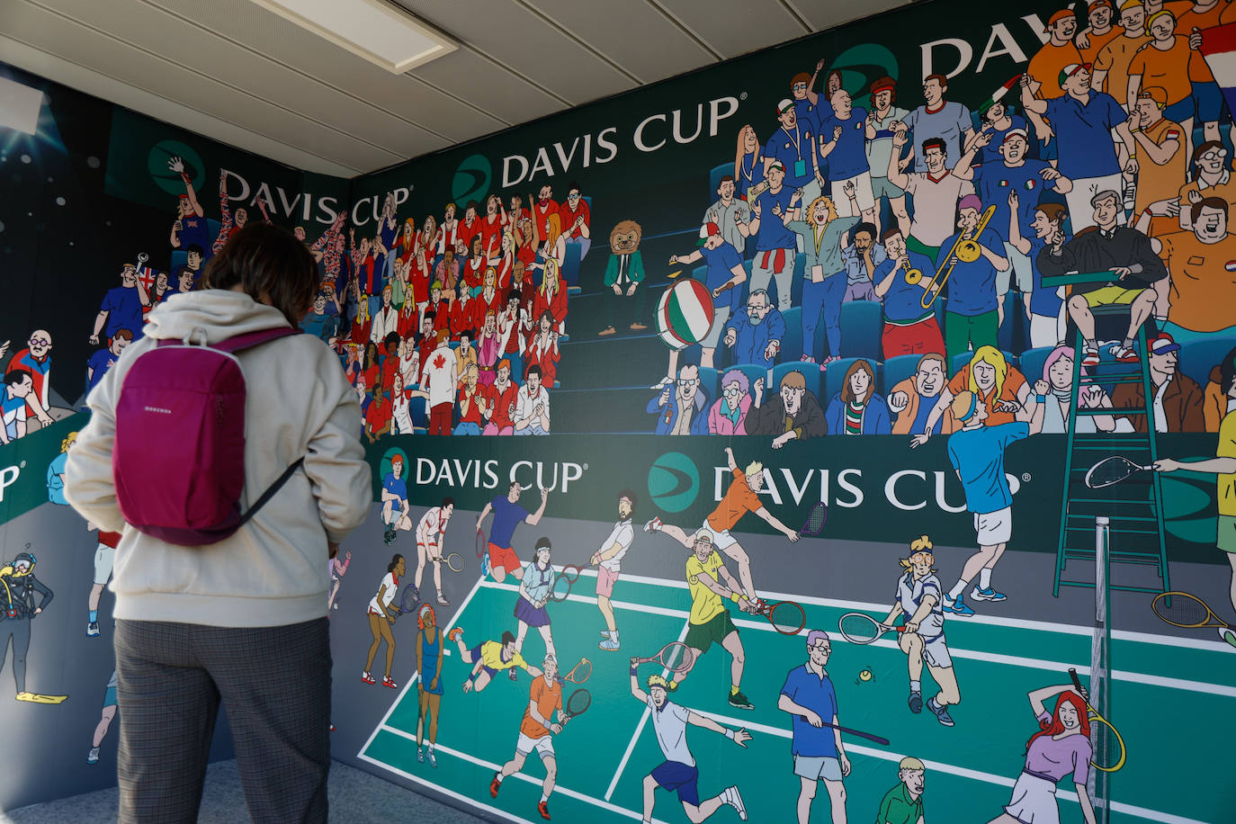 The Davis Cup in Malaga