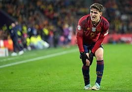 Gavi was injured during the Spain game on Sunday.