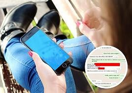 The scammers make out that the real person's phone is lost.