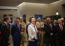 After a foggy start, Princess Royal gets down to business on the Rock