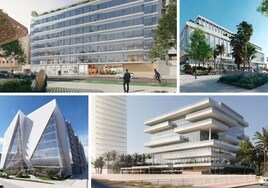Four new developments that will hopefully meet Malaga's need for more office space