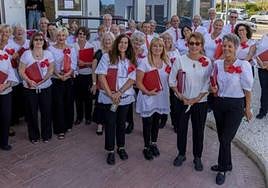 Members of the Love To Sing choir.