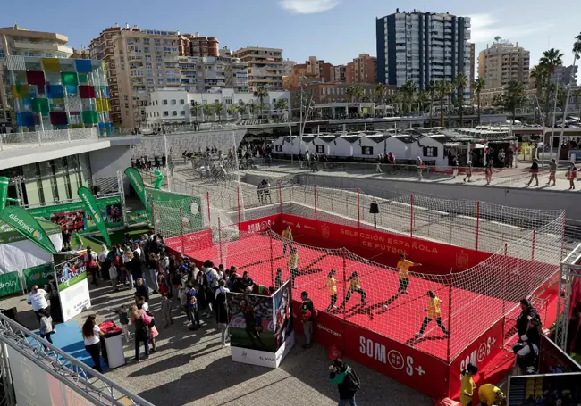 Málaga se prepara para recibir por primera vez a la selección española de fútbol femenino