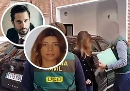 The arrest of Aline Fernanda de Siqueira Maschietto in Malaga.