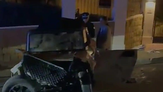 Teenage girl riding in boot area of vehicle injured after 14-year-old driver crashes in Marbella
