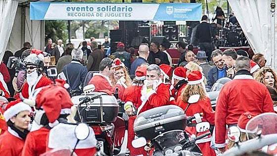 Two-wheeled Santas get ready to roar into Torremolinos for annual Toy Run