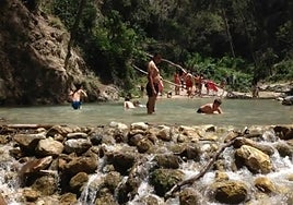 The Río Chíllar beauty spot in Nerja