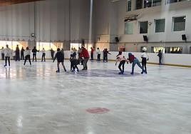 Benalmádena ice rink.