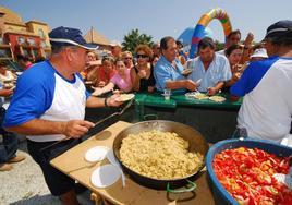 Migas is a traditional winter dish.